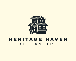 Victorian Heritage House  logo design