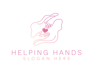 Hand Care Charity logo design