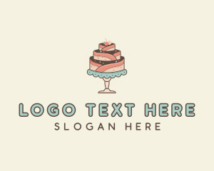 Sweet Cake Dessert logo