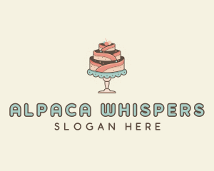 Sweet Cake Dessert logo design