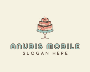 Sweet Cake Dessert logo design