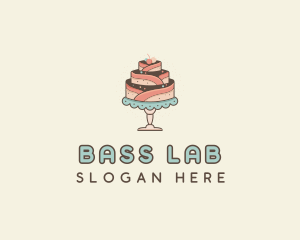 Sweet Cake Dessert logo design