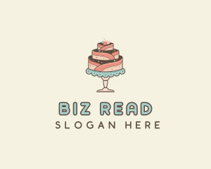 Sweet Cake Dessert logo design