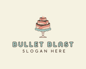 Sweet Cake Dessert logo design