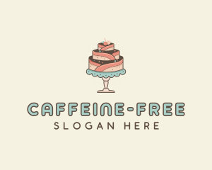 Sweet Cake Dessert logo design