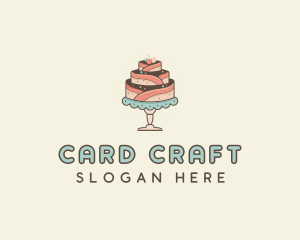 Sweet Cake Dessert logo design