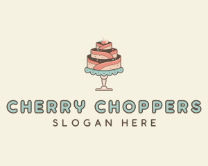 Sweet Cake Dessert logo design