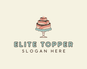 Sweet Cake Dessert logo design