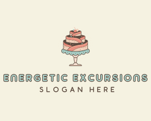 Sweet Cake Dessert logo design