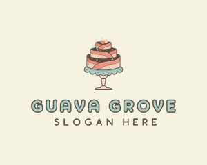 Sweet Cake Dessert logo design