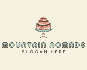 Sweet Cake Dessert logo design