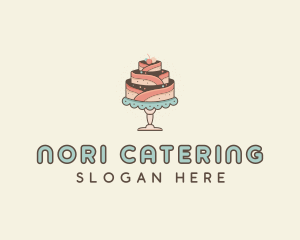 Sweet Cake Dessert logo design