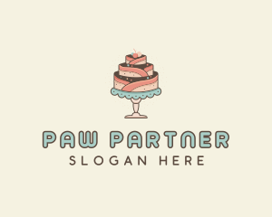 Sweet Cake Dessert logo design