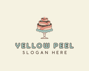 Sweet Cake Dessert logo design