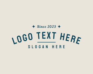 Hipster Clothing Business logo
