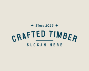 Hipster Clothing Business logo design