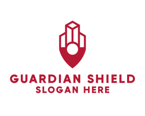 Architecture Building Shield logo