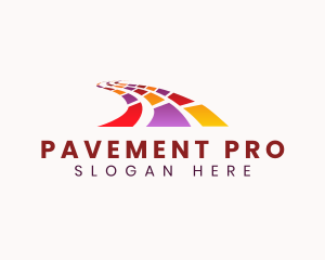 Pavement Floor Tile  logo design