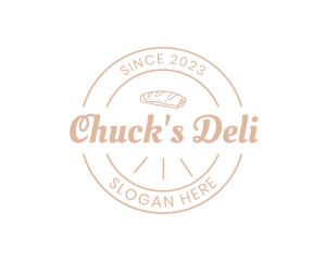 Bread Deli Sandwich logo design