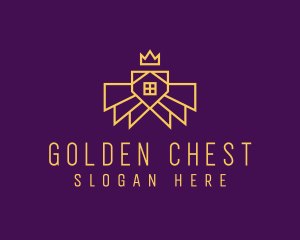 Golden House Realty logo design