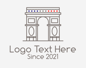 French Arch Landmark logo