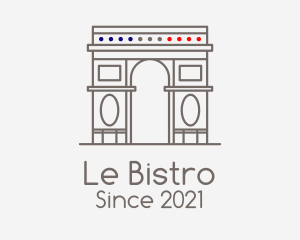 French Arch Landmark logo