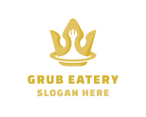 Royal Eatery Utensils logo design