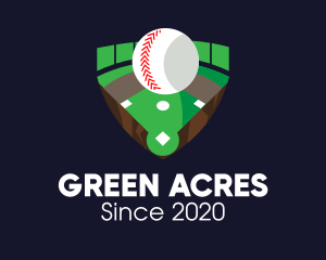 Baseball Sports Field logo