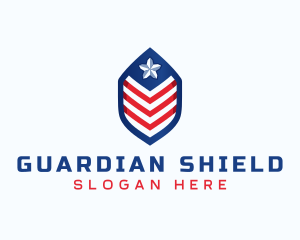 American Shield Protection logo design