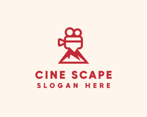 Mountain Video Camera logo design