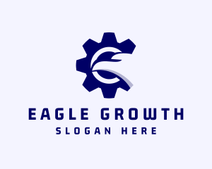 Eagle Industrial Gear logo design