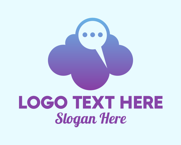 Typing logo example 1