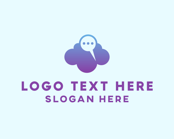 Typing logo example 1