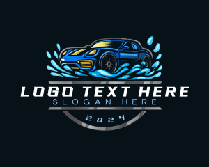 Automotive Car Detailing logo design