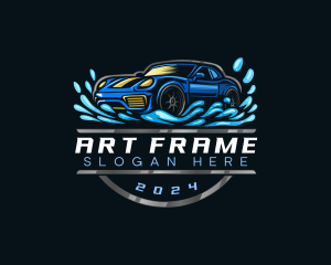 Automotive Car Detailing logo design