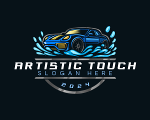 Automotive Car Detailing logo design