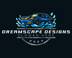 Automotive Car Detailing logo design