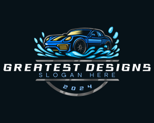 Automotive Car Detailing logo design