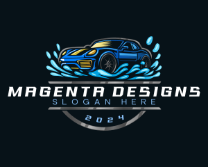 Automotive Car Detailing logo design