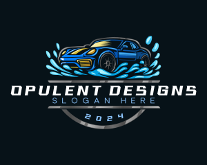 Automotive Car Detailing logo design