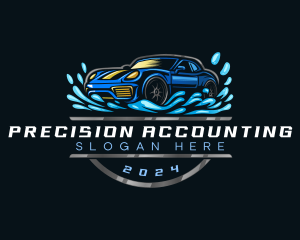 Automotive Car Detailing logo design