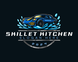 Automotive Car Detailing logo design