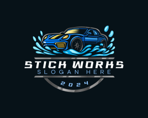 Automotive Car Detailing logo design