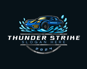 Automotive Car Detailing logo design