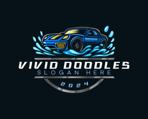 Automotive Car Detailing logo design