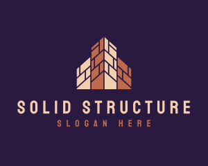 Building Structure Realty logo design