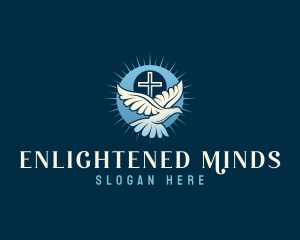 Spiritual Dove Religion logo
