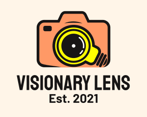 Camera Bulb Lens logo