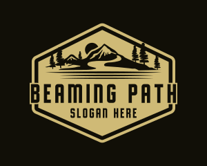 Mountain Path Camper logo design