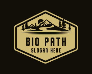 Mountain Path Camper logo design